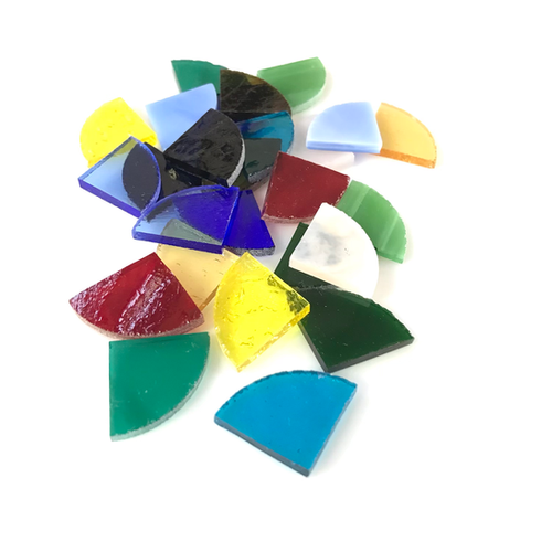 Colored Quarter Rounds (Variety Color Mix) The Rusty Pickle Sta