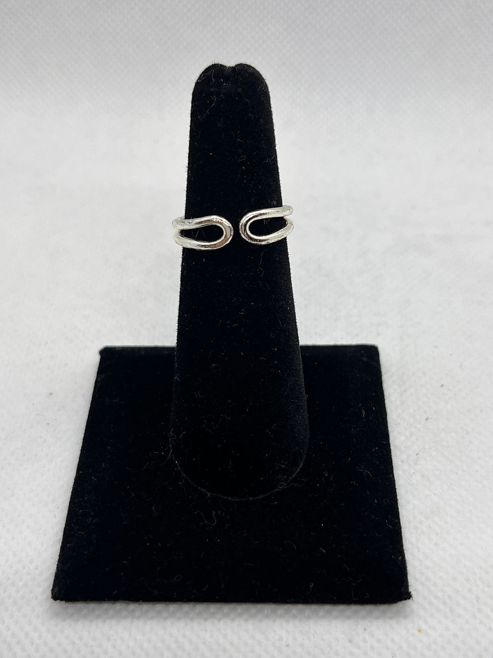 Thumbnail: Gold or Silver Plated Triangle Ring