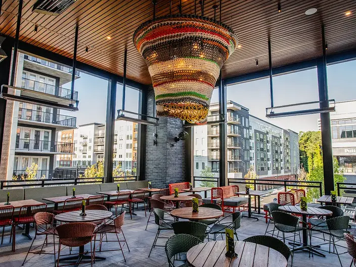 Custom Light - Studio Lloyd Project - Nandos Restaurant - Commercial - Atlanta - United States of America