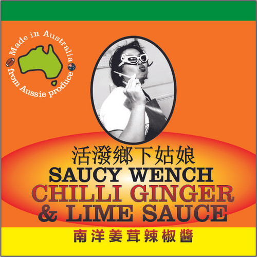 Saucy Wench Chilli Ginger and Lime Sauce saucywench