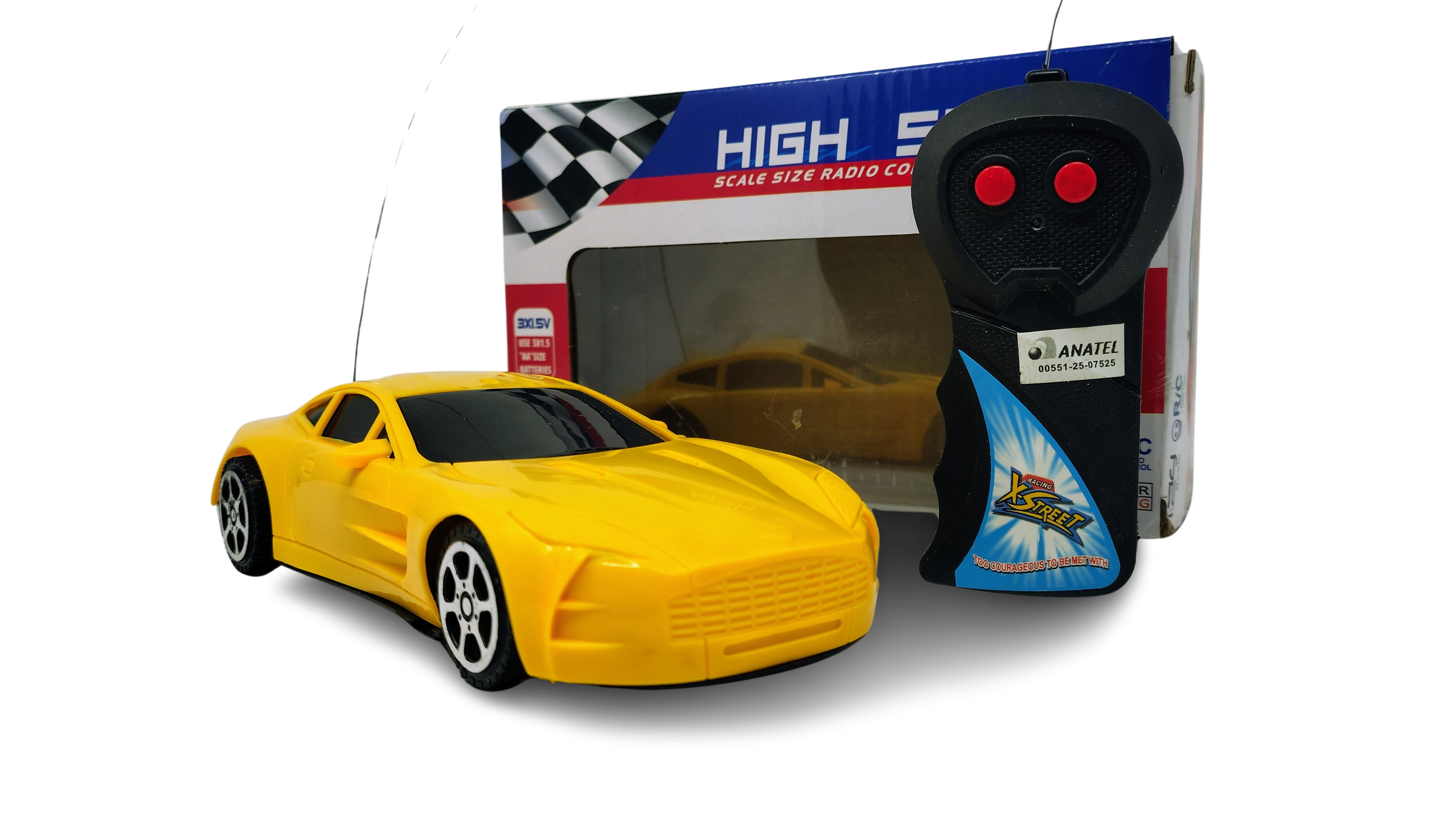 CARRINHO DE CONTROLE REMOTO (2 FUNÇÕES)