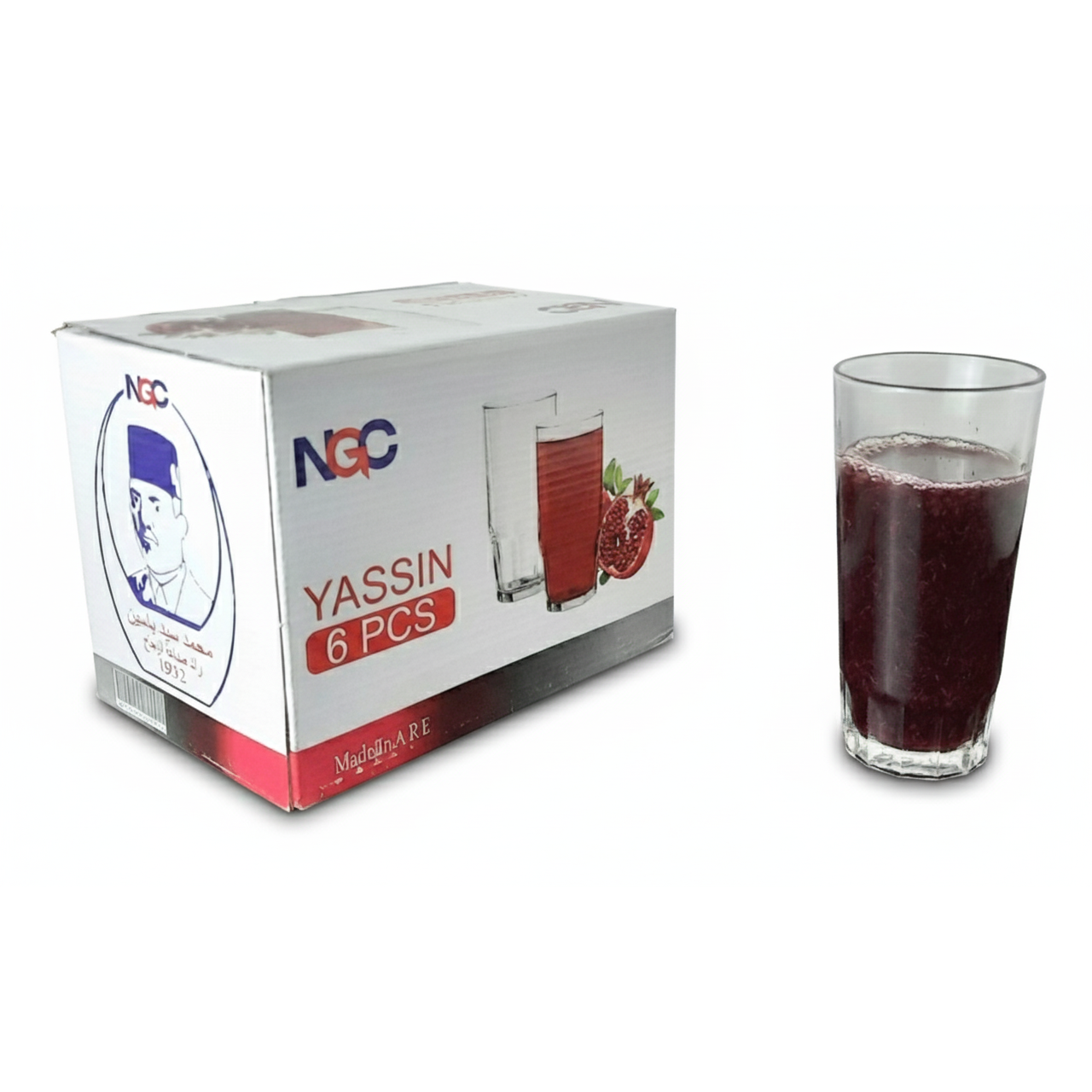 JOGO DE COPO 290 ML X 6