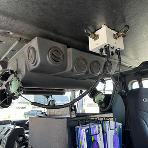 Adams County Fire Rescue, Reserve Ladder, David Clark system install