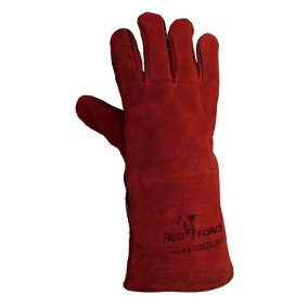 Guantes Para Soldar Rojo Red Force