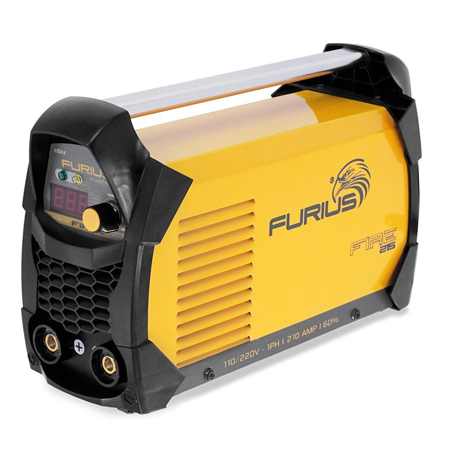 Soldador Inversor Electrodo Tig 200 Amp Furius Fix 205 Pro