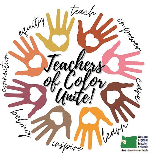 Regional Affinity Group, Teachers of Color Unite Logo