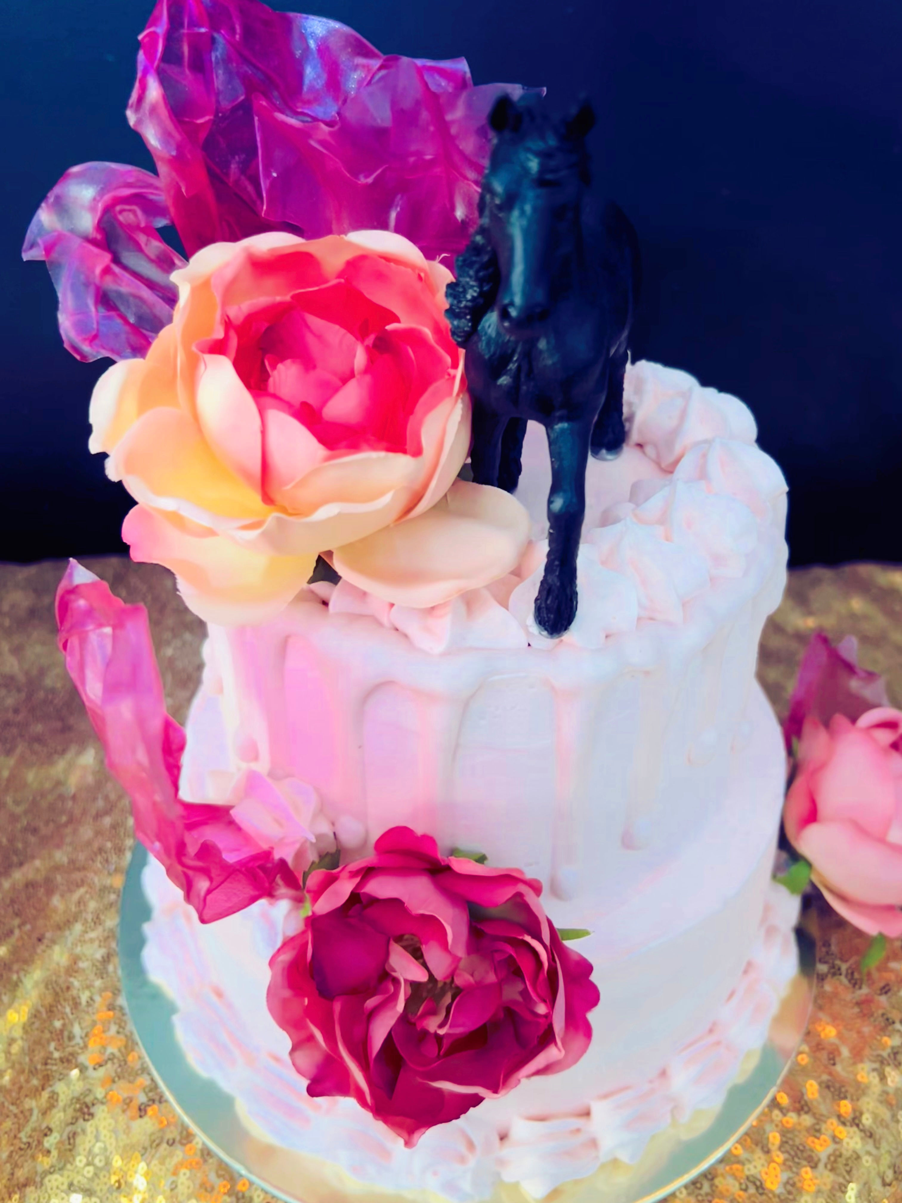 Custom Horse Themed Cake 