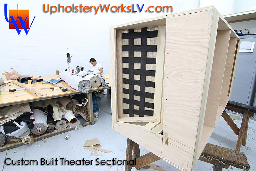 Custom Built Theater Sectional