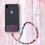 Thumbnail: Colorful Beaded Wristlet Phone Strap