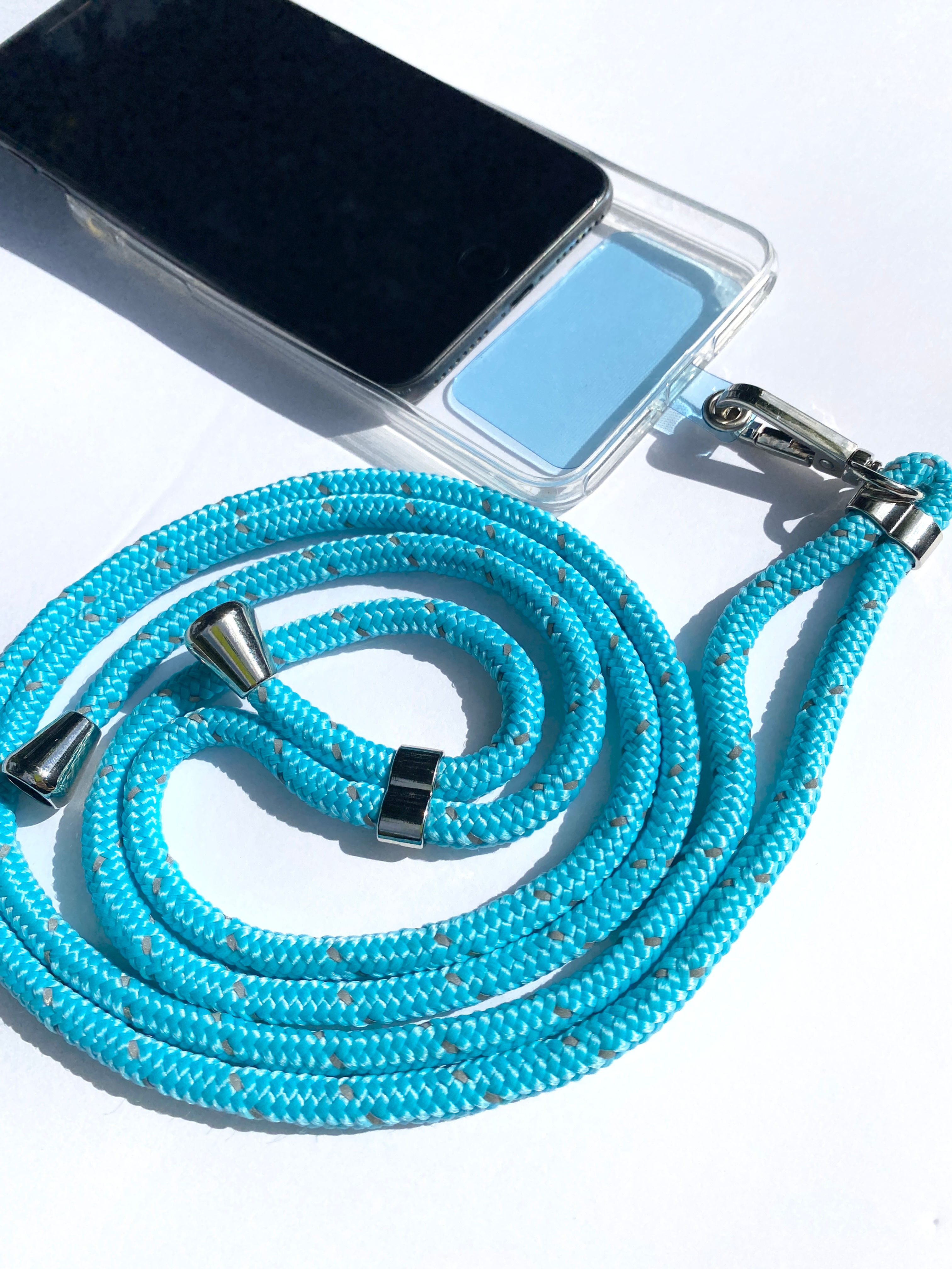 turquoise phone strap