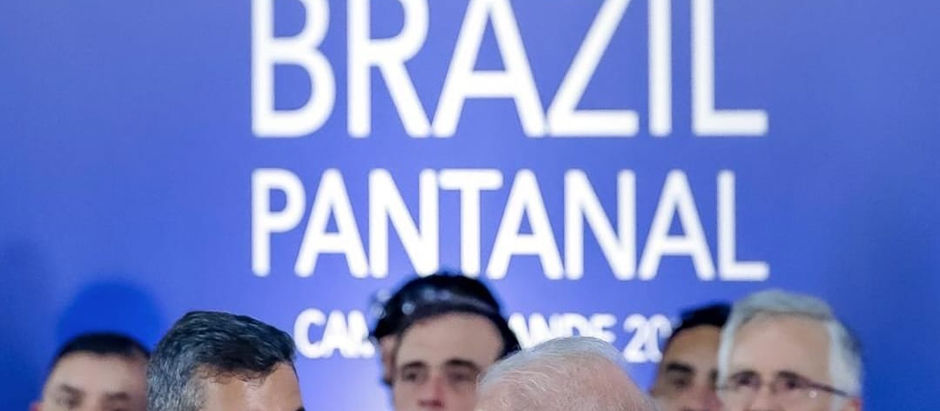 Presidente Lula durante a abertura do Segmento de Alto Nível da COP15 em Campo Grande. Crédito: Arquivo / Agência Brasil (ou foto oficial do evento).