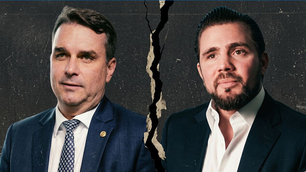 Flávio Bolsonaro e Vorcaro do banco Master só tinham contrato de investimento no filme e o Master receberia uma porcentagem do lucro da bilheteria.