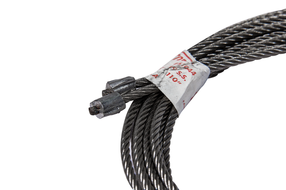 Miniatura: Cables de acero para puerta cortina Todco