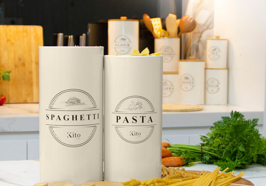 Kito Living Pasta & Spaghetti Canister Storage
