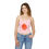 Thumbnail: Flaming Skeleton Spaghetti Strap Crop Top 