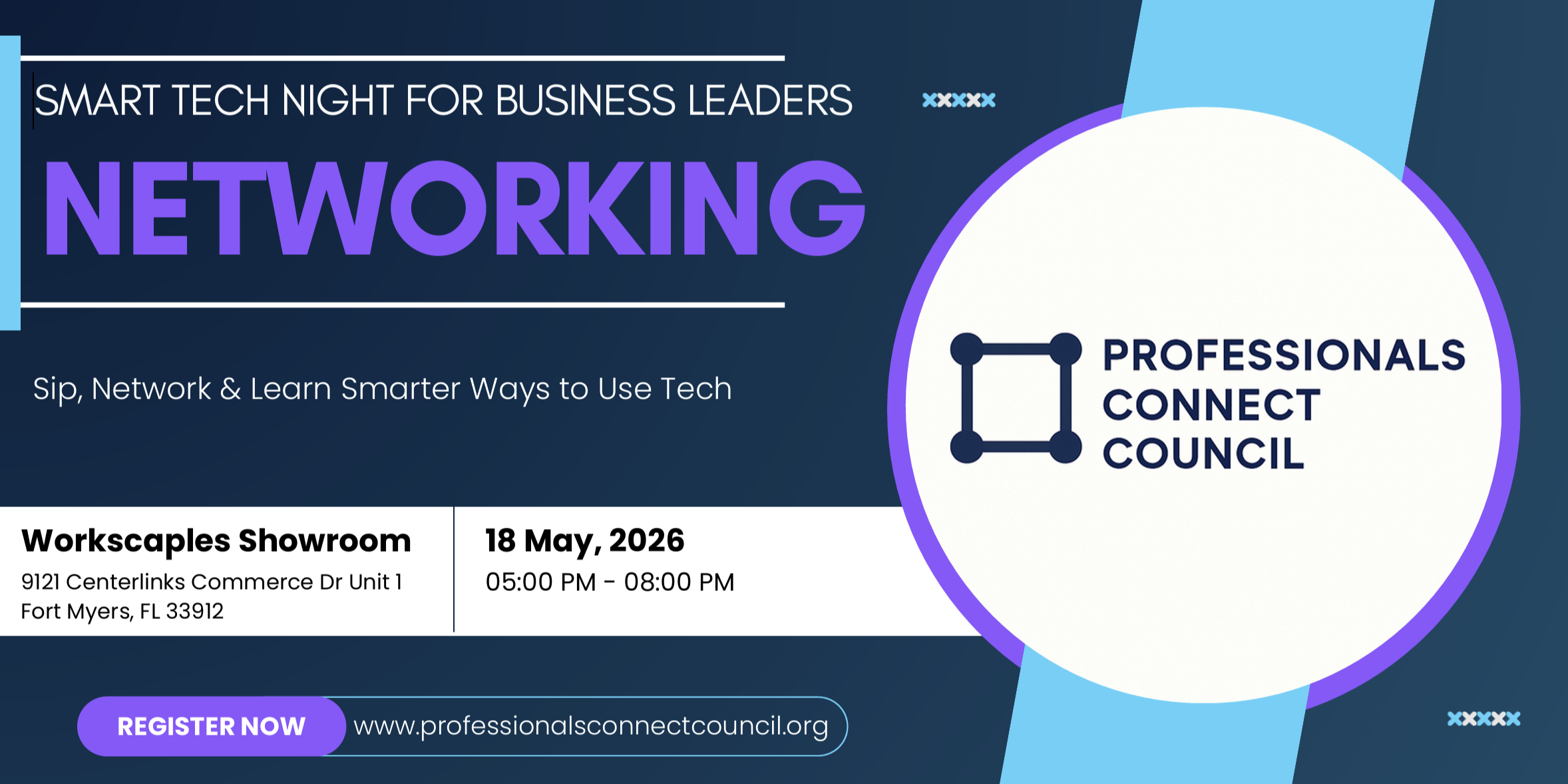 Smart Tech Night for Business Leaders Networking Event