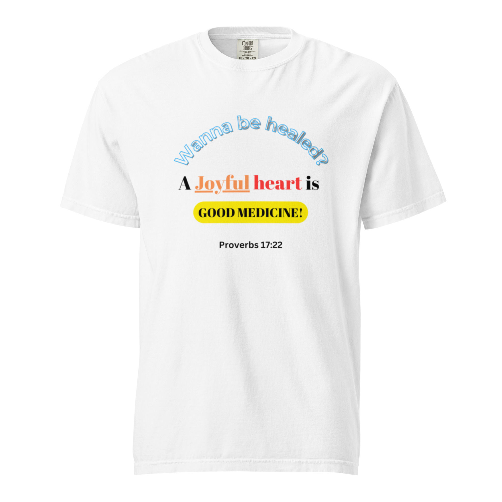 Wanna Be Healed - Unisex garment-dyed heavyweight t-shirt