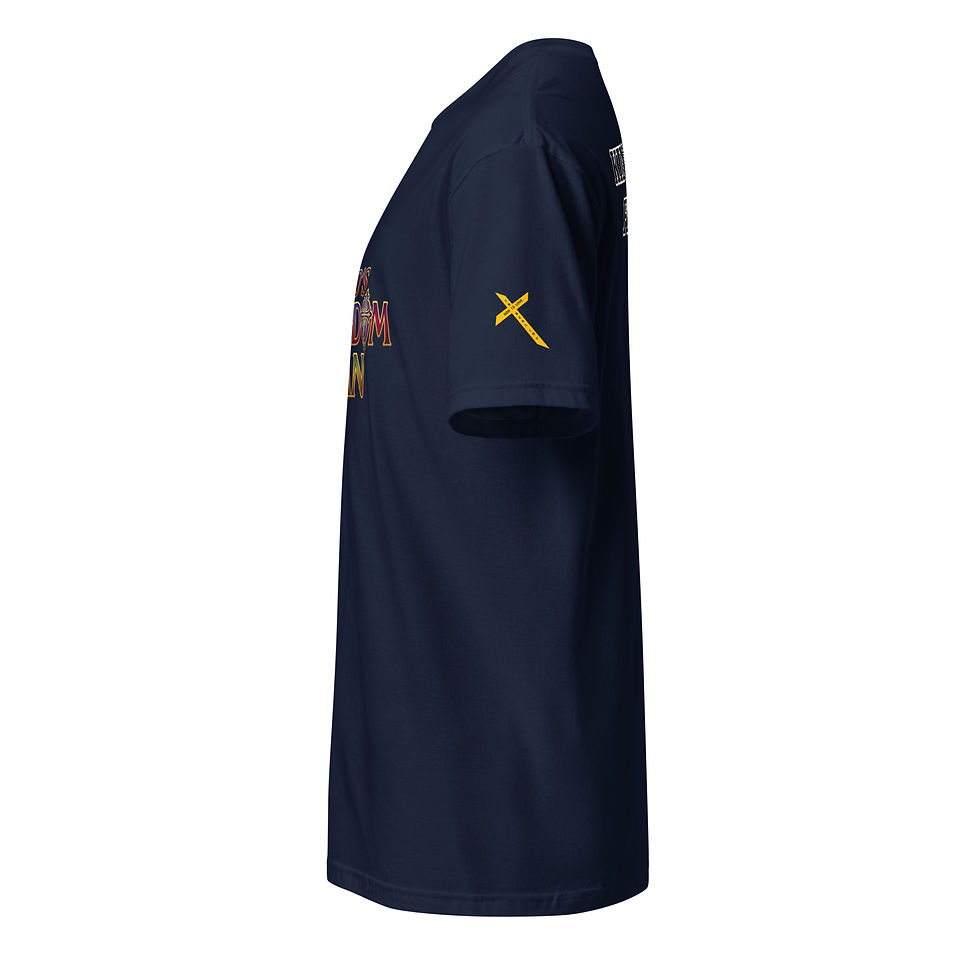 Thumbnail: God's Kingdom Man-Short-Sleeve T-Shirt