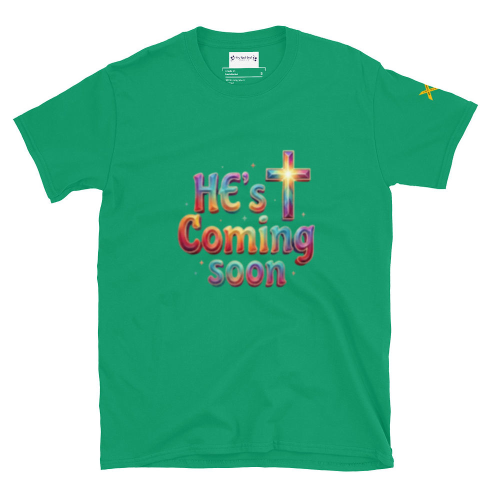 Thumbnail: He's Coming - Short-Sleeve T-Shirt