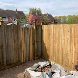 feather edge fencing 