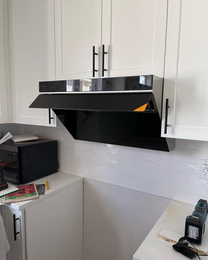 range hood installation