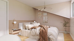Chambre rénovée