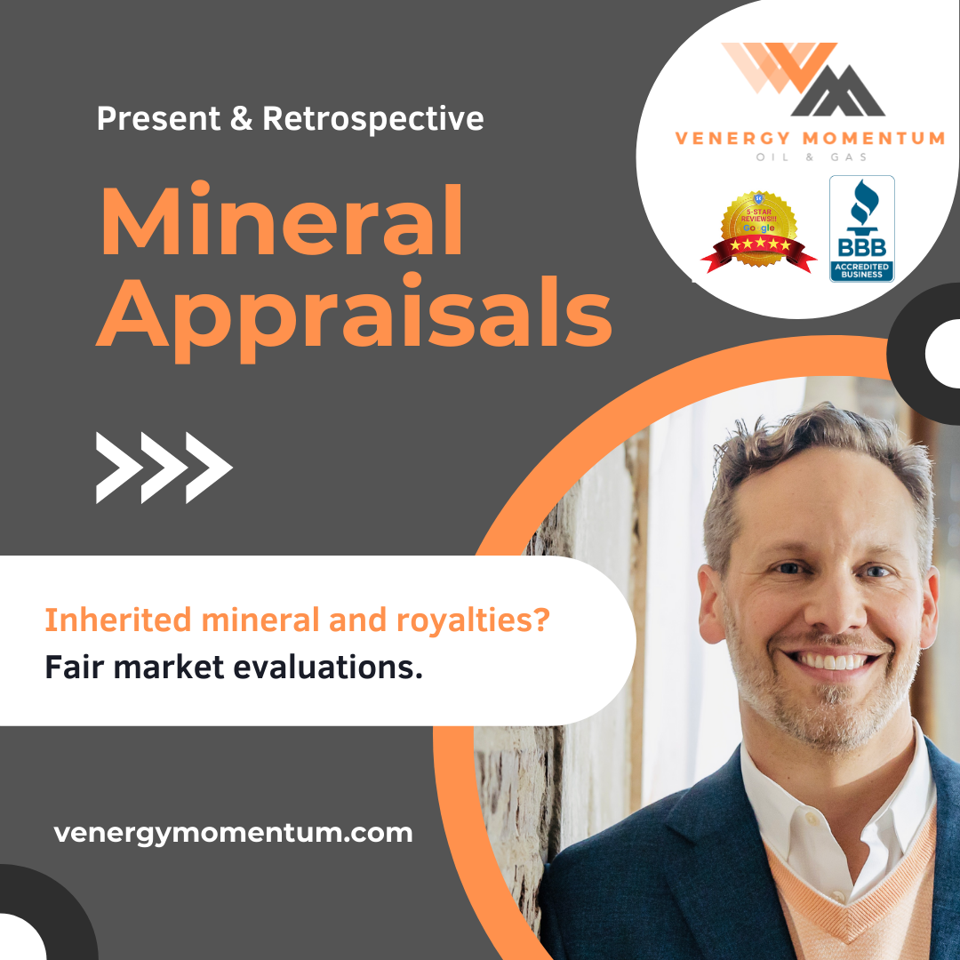 Value of mineral rights Venergy Momentum Oil & Gas