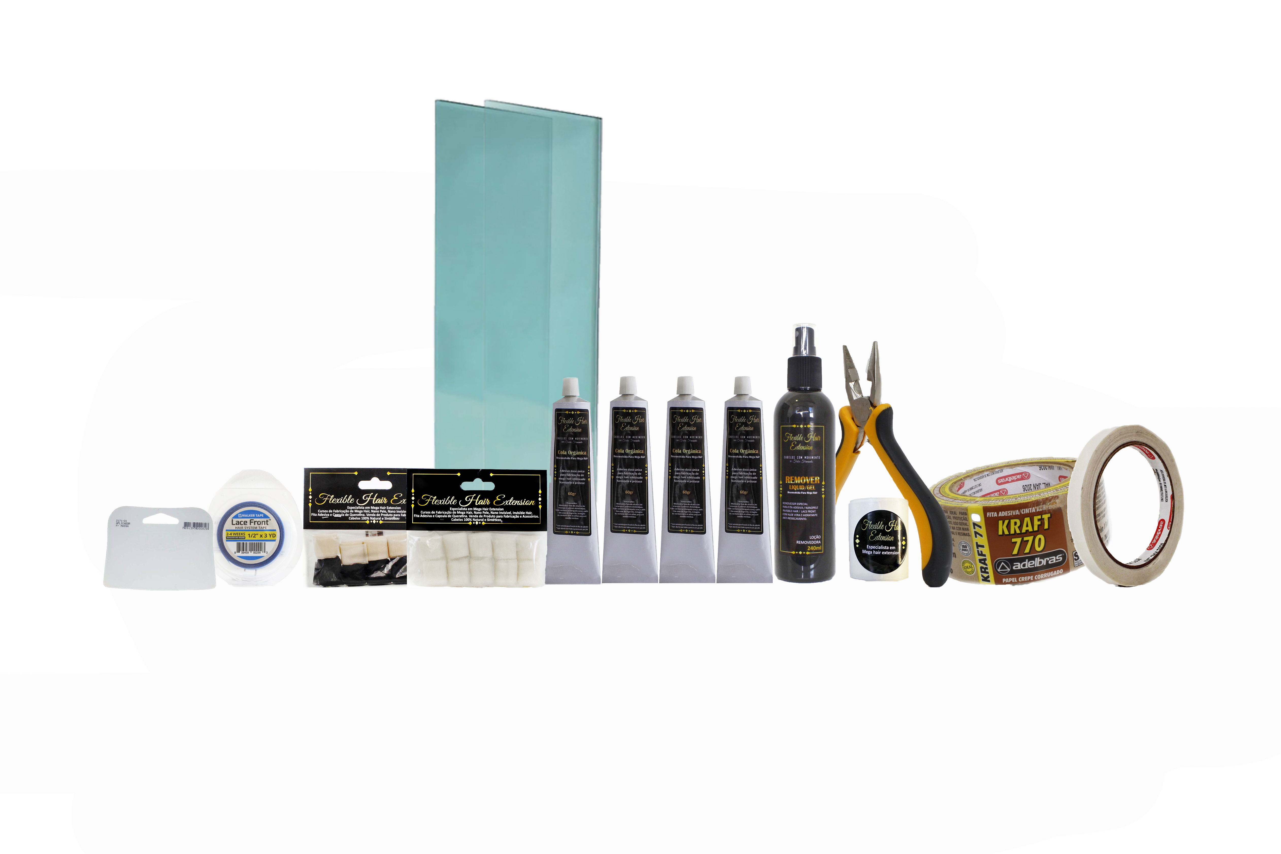 kit fabricação mega invisivel e invisiblehair