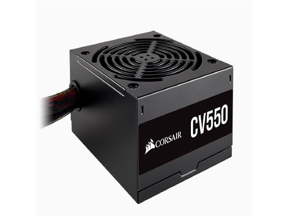 FONTE CORSAIR 550W 80 PLUS BRONZE CV550 - CP-9020210-BR