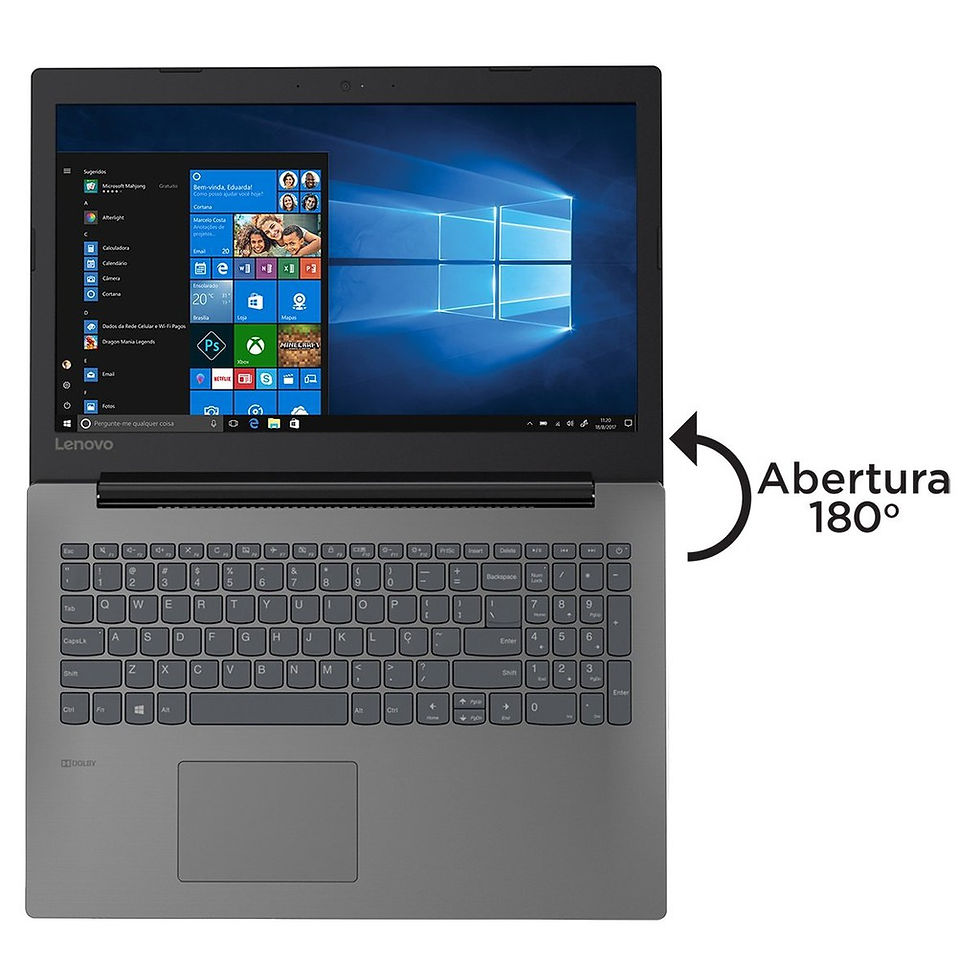 Miniatura: Notebook Lenovo B330-15ikbr-I5 8250u 4gb 1tb 15.6 Full HD Windows 10 PRO Preto