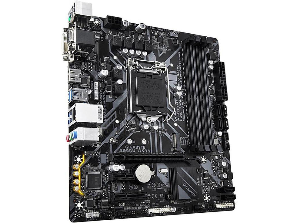 Thumbnail: PLACA MAE GIGABYTE INTEL LGA (1151) DDR4 MICRO ATX - B365M DS3H 1.0