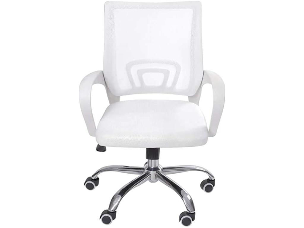 Cadeira de escritorio pctop home office fit branca - 1001