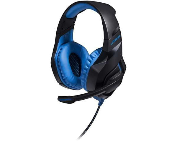 Headset gamer warrior straton usb 2.0 stereo led azul - ph244