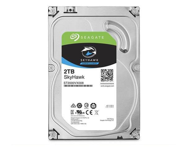 Hdd seagate skyhawk 2 tb p/ seguranca / vigilancia / dvr - st2000vx008