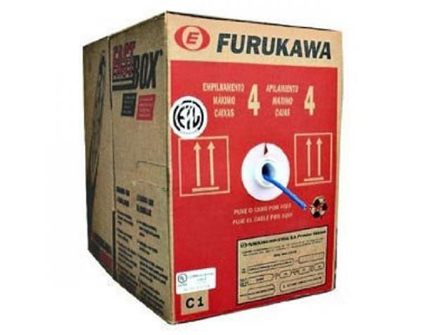 Cabo furukawa sohoplus u/utp cat5e cinza - 23200102