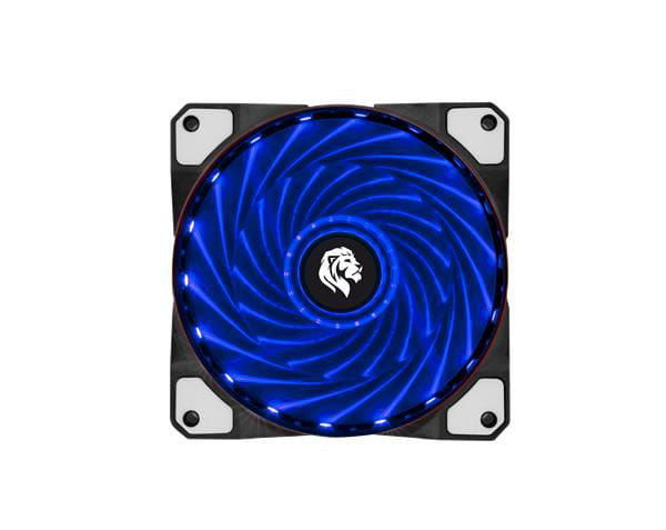 Cooler p/ gabinete hayom 120mm azul - fc1300