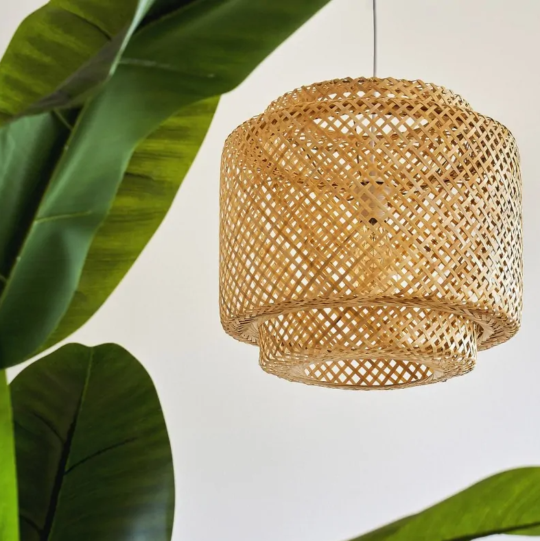 Thumbnail: Rattan Lamp Shade Bob