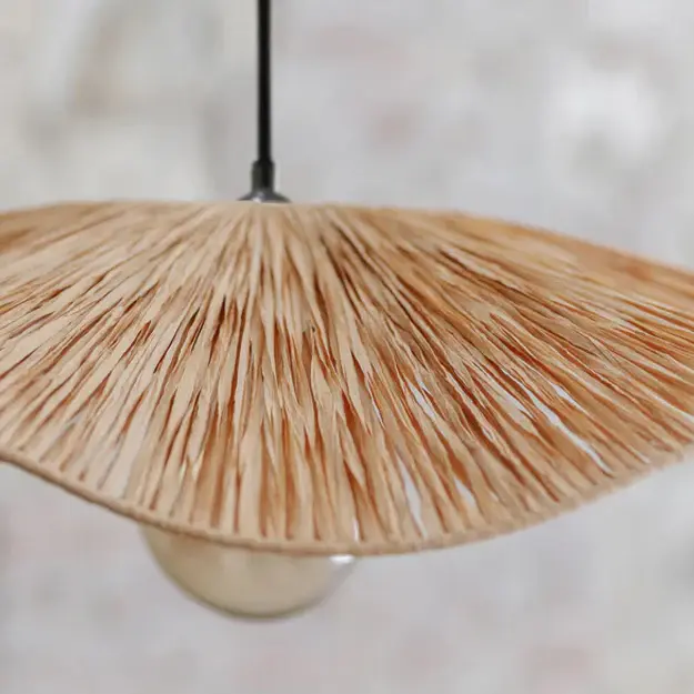 Thumbnail: Rafia Lamp Shade Zaya