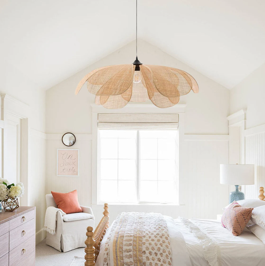 Thumbnail: Boho Style flower  Lamp Shade - in livingo room