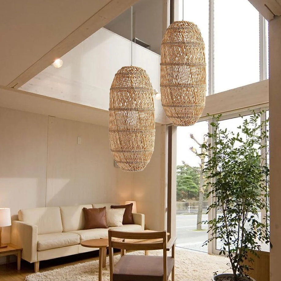 Thumbnail: Rattan Lamp Shade Sumba