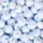 Used brand mix white golf balls mix for players on a budget or beginners – Slazenger, Top Flite and more