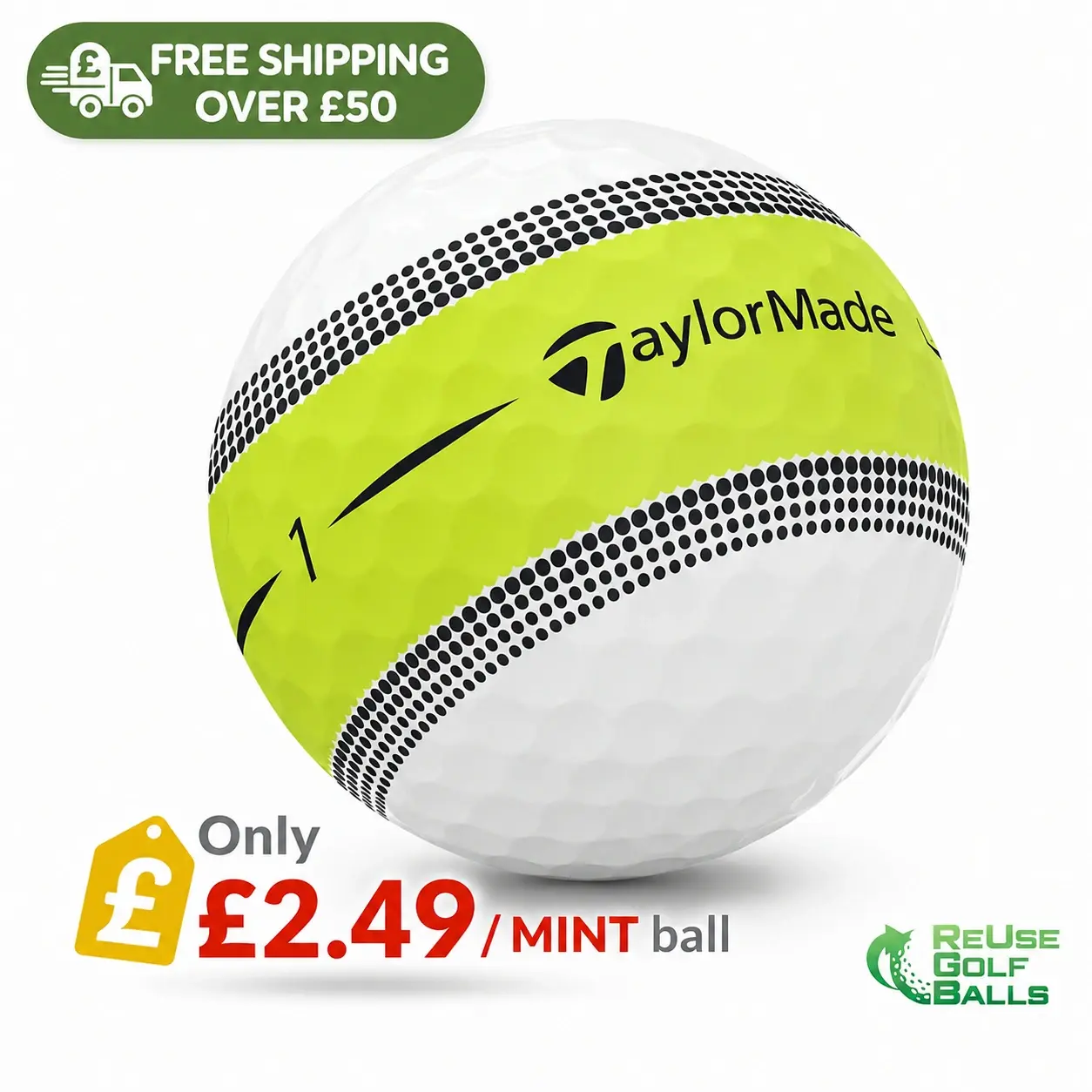 TaylorMade Tour Response Stripe Golf Balls