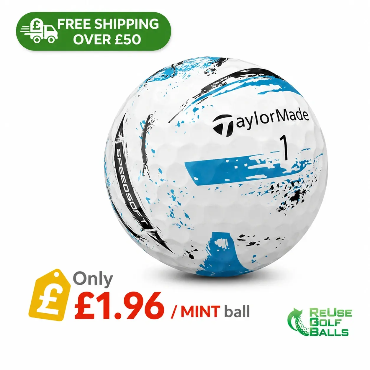 TaylorMade SpeedSoft Ink Golf Balls