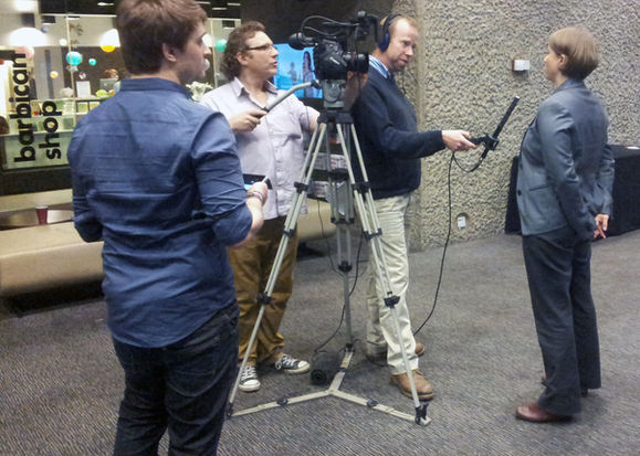 Filming for Arts Council England