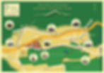 West Malvern Literary Heritage Trail map: locations and walking route