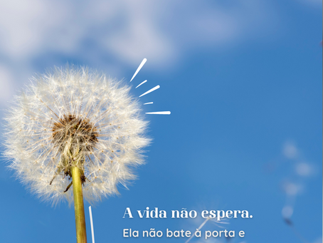 A Vida não espera!