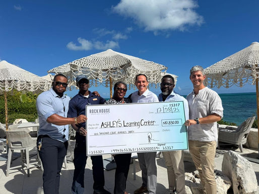 Rock House Resort Donates $10,830 to Ashley’s Learning Center in Support of Special Education