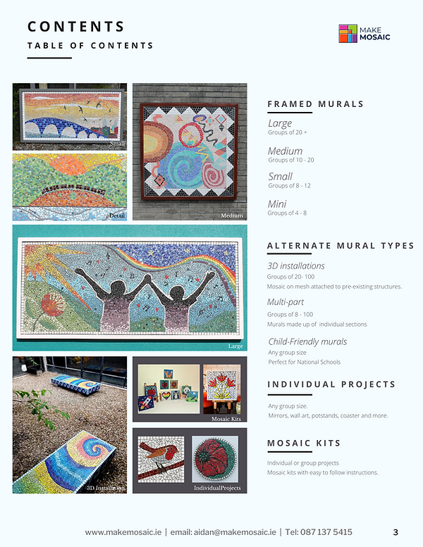 Schools Programme Make Mosaic