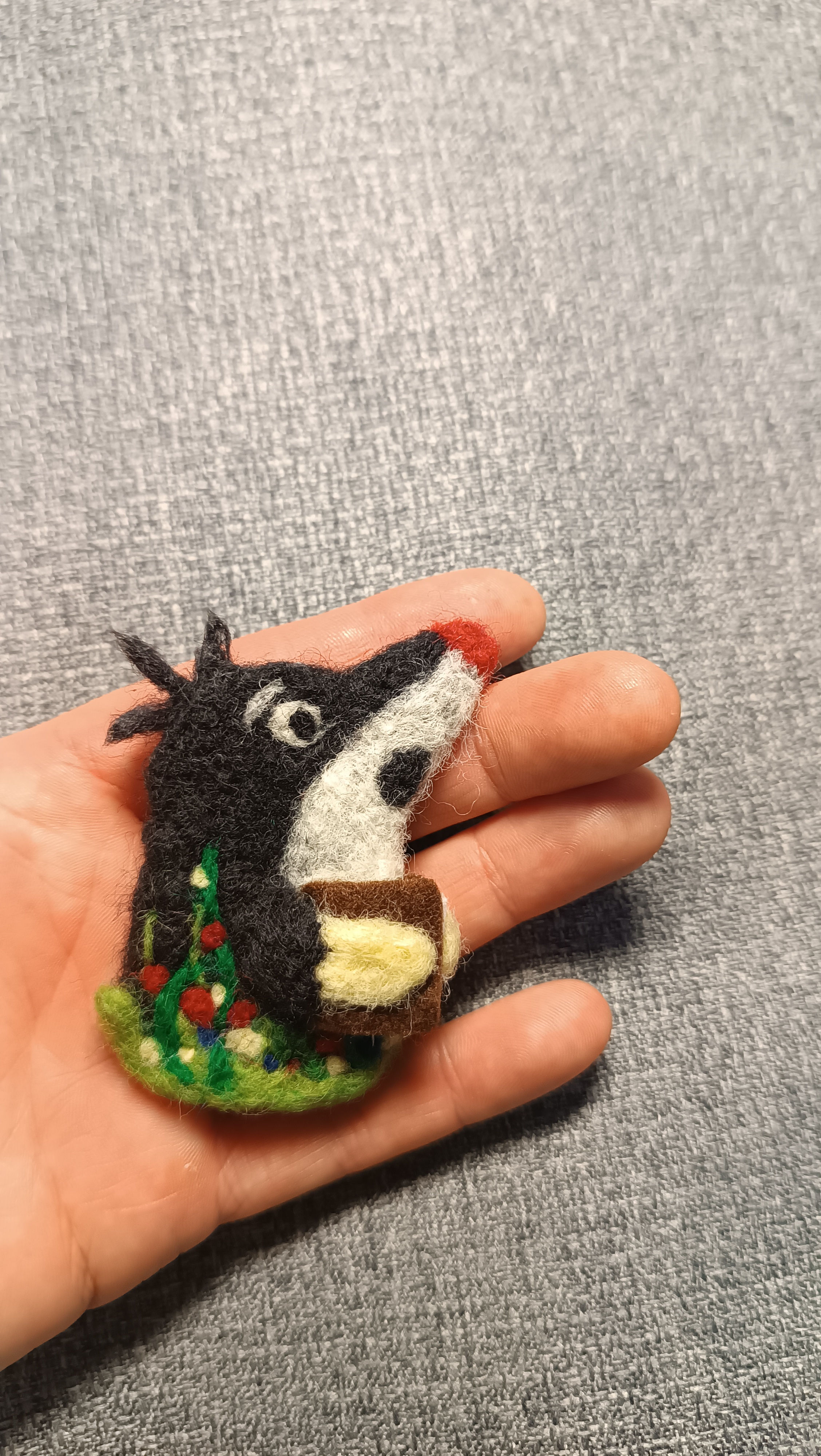 Piespraude kurmītis