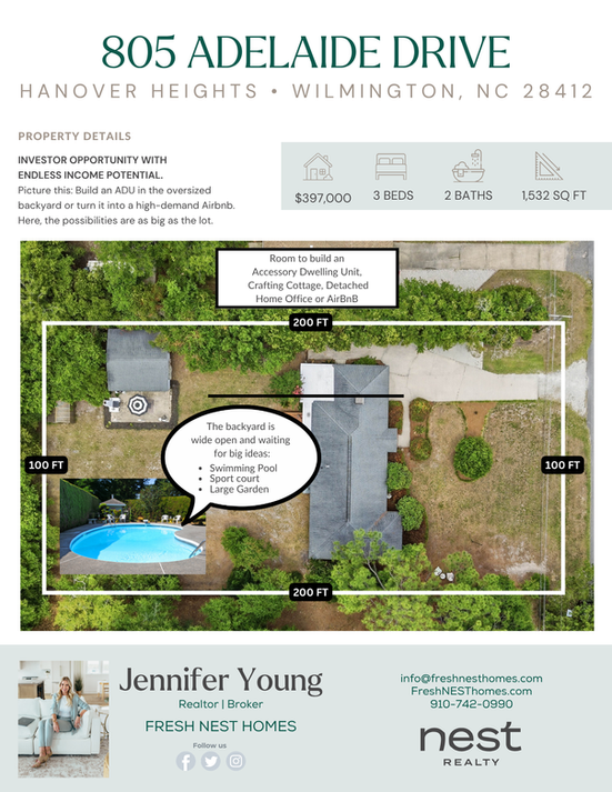 805 Adelaide Drive, Wilmington, NC 28412
